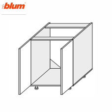 Кухонная секция Миллениум WG нижняя 60НМ/820 2дв Мойка Pro Blum ML-072W/01 MiroMark