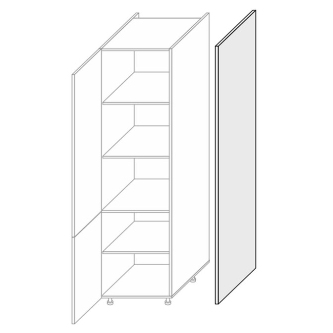 Боковая панель Миллениум Пенал 2140мм OP-70/71-MG/MM MiroMark