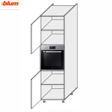 Кухонная секция Мери Пенал 60ПД/2140 Духовка Pro Blum MR-765W/9003gl MiroMark