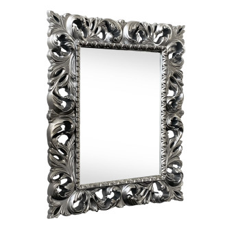 Зеркало 1000x800 Пиония / Pionia Серебро MiroMark MR-81-SL