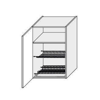 Кухонна секція Лео верхня 60ВС/900 1дв Сушка LE-570W/06 MiroMark