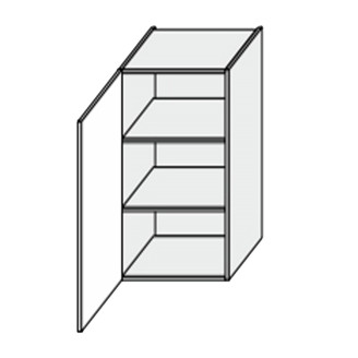 Кухонная секция Винтаж верхняя 20В/720 1дв VN-420W/9003 MiroMark