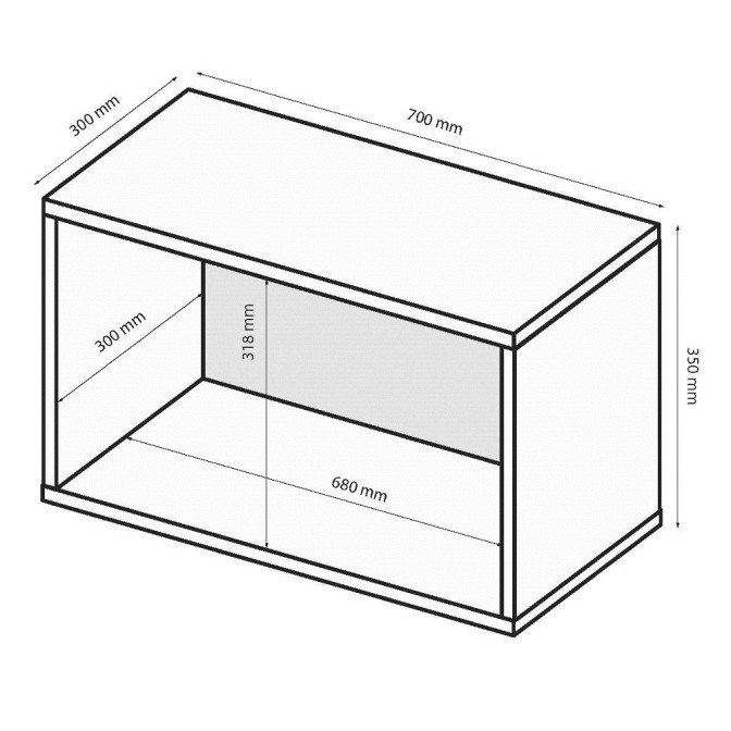 Секция BOX-11 / Глянец Белый MiroMark BX-11-WB