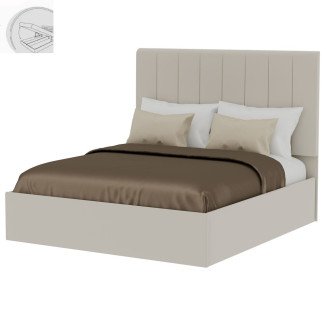 Кровать Мягкая обивка с каркасом Подъёмным механизмом 1,8x2,0 Диана / Diana Бежевый Велюр MiroMark SF-68-DA/DB