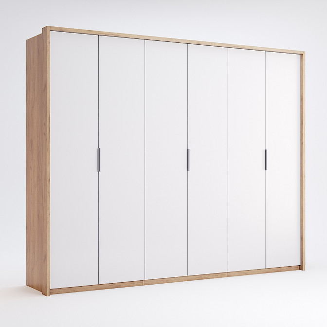 Шкаф Асти 6Дв без зеркал MiroMark купить