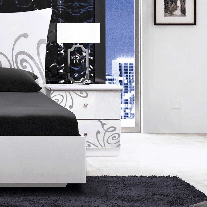 Тумба прикроватная Богема 2Шх MiroMark купить