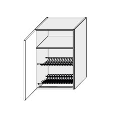 Кухонная секция Глори верхняя 60ВС/900 1дв Сушка GL-570W/01 MiroMark 