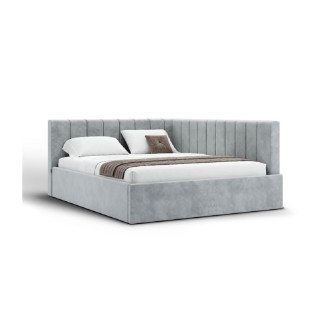 Ліжко М'яка оббивка з каркасом Підйомним механізмом 1,6x2,0 Шайн / Shine MiroMark SF-45-SH