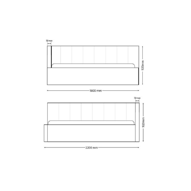 Ліжко М'яка оббивка з каркасом Підйомним механізмом 1,6x2,0 Шайн / Shine MiroMark SF-45-SH