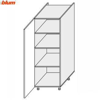 Кухонная секция Мери Пенал 60П/1420 Pro Blum MR-662W/9003gl MiroMark Кухонная секция Мери Пенал 60П/1420 Pro Blum MR-662W/9003gl MiroMark