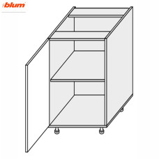 Кухонная секция Винтаж нижняя 40Н/820 1дв Pro Blum VN-045W/9003 MiroMark