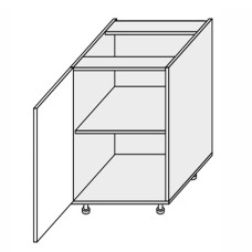 Кухонная секция Лео нижняя 30Н/820 1дв LE-030W/06 MiroMark
