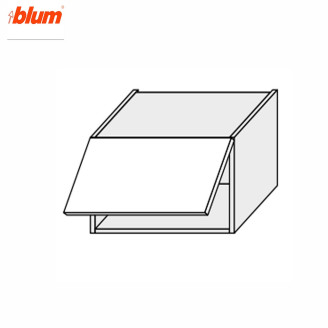 Кухонная секция Миллениум верхняя 60В/450 1дв Aventos Pro Blum ML-361W/9003 MiroMark Кухонная секция Миллениум верхняя 60В/450 1дв Aventos Pro Blum ML-361W/9003 MiroMark