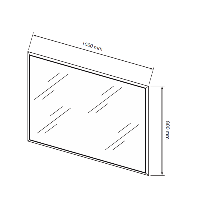 Зеркало Фемели 1000 MiroMark купить