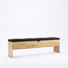 Банкетка Місяць 1,8*2,0 / Luna Дуб Крафт - Мат Лава MiroMark LN-33-LV