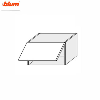 Кухонная секция Мери верхняя 60В/360 1дв Aventos Pro Blum MR-161W/9003gl MiroMark