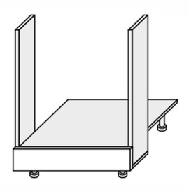 Кухонная секция Лео нижняя 60НД/820 LE-067W/06 MiroMark