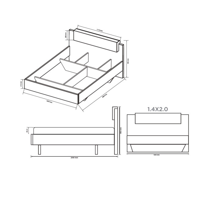 Кровать Рамона MiroMark купить