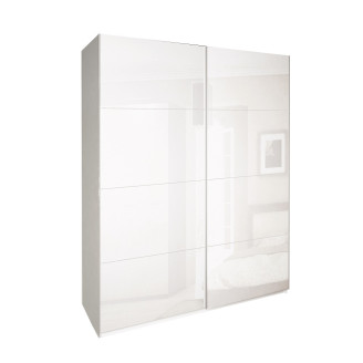 Шкаф-купе 2,5х2,1 Империя / Imperia Глянец Белый MiroMark MP-21-WB