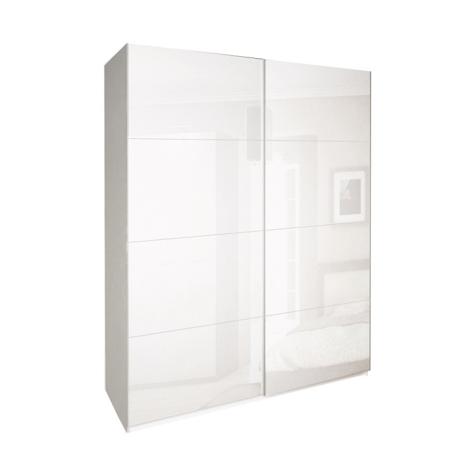 Шкаф-купе 2,5х2,1 Империя / Imperia Глянец Белый MiroMark MP-21-WB