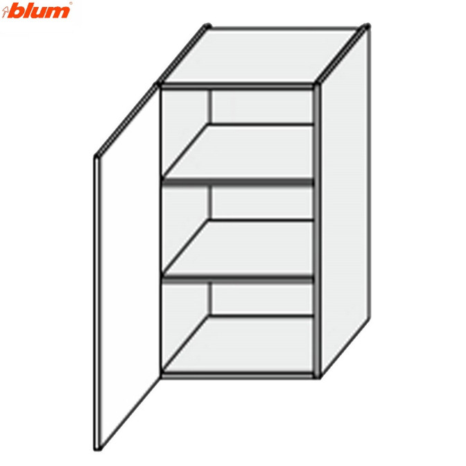 Кухонная секция Винтаж верхняя 30В/900 1дв Pro Blum VN-533W/9003 MiroMark