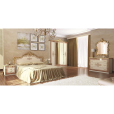 Комплект в спальню 4Дв Дженіфер / Jennifer Радика Біж MiroMark