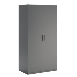 Шкаф 2Дв без зеркал Доминика / Dominika Графит MiroMark DK-22-GT