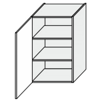 Кухонная секция Валенсия верхняя 45В/720 1дв VL-441W/9003 MiroMark