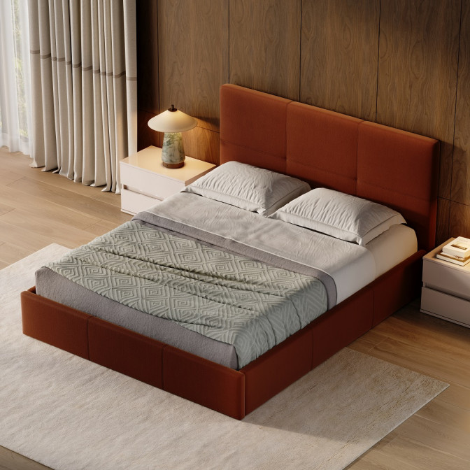 Кровать Мягкая обивка 1,8x2,0 Лилу / Lily MiroMark SF-38-LY