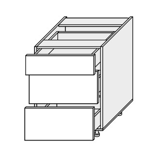 Кухонная секция Винтаж нижняя 80Н3ШХ/820 Телескоп VN-083W/9003 MiroMark