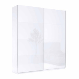 Шафа-купе 1,5х2,4 Фемелі / Family Глянець Білий MiroMark FM-83-WB