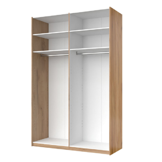 Шкаф-купе 1,5х2,4 Фемели / Family Глянец Белый MiroMark FM-83-WB