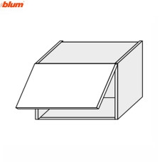 Кухонная секция Винтаж верхняя 40В/360 1дв Aventos Pro Blum VN-141W/9003 MiroMark