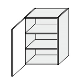 Кухонная секция Мери верхняя 60В/900 1дв MR-560W/9003gl MiroMark