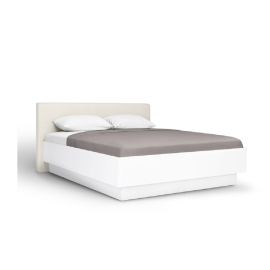 Кровать с подъёмным механизмом 1,8x2,0 Мила / Mila Глянец Белый MiroMark MA-48-WB