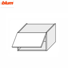 Кухонная секция Миллениум WG верхняя 45В/450 1дв Aventos Pro Blum ML-343W/01 MiroMark