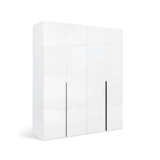 Шкаф 4Дв без зеркала Мила / Mila Глянец Белый MiroMark MA-24-WB