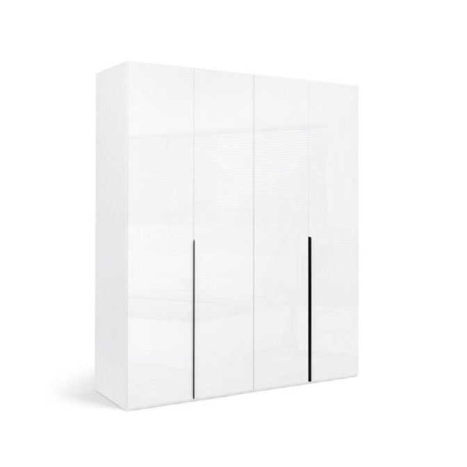 Шкаф 4Дв без зеркала Мила / Mila Глянец Белый MiroMark MA-24-WB