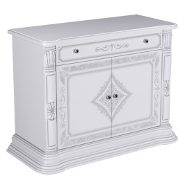 Комод 2Дв Чикаго / Chicago Глянець Білий MiroMark CH-22-RB/WB