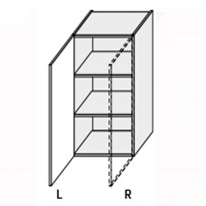 Кухонная секция Миллениум WG верхняя 30В/900 1дв Правая ML-530W/01R MiroMark