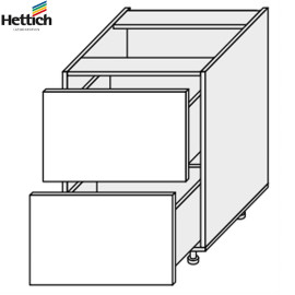 Кухонна секція Валенсія нижня 80Н2ШХ/820 Pro Hettich VL-082W/9003 MiroMark