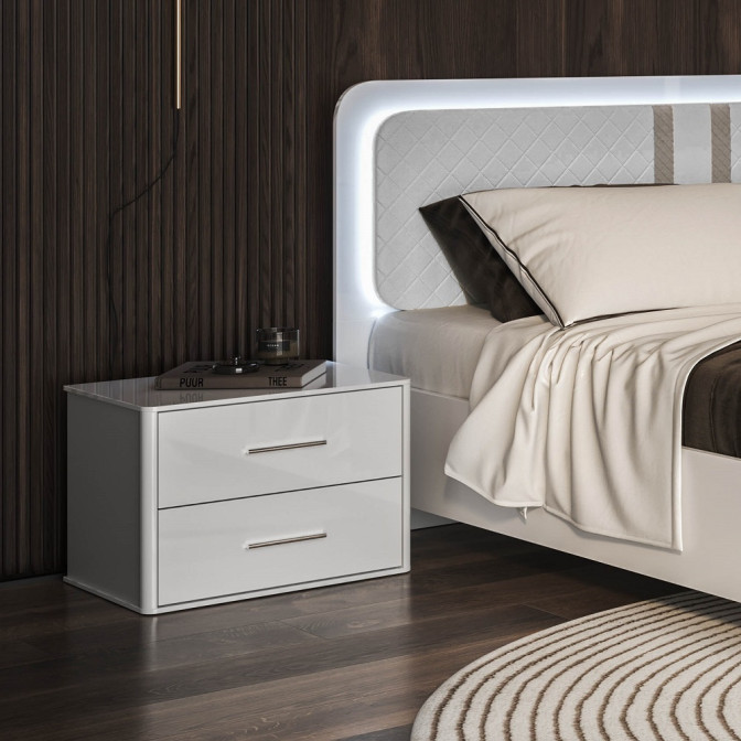 Тумба прикроватная Белладжио 2Шх MiroMark купить