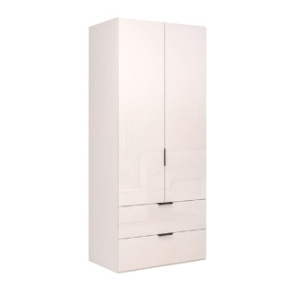 Шкаф 2Дв 2Ящ Лори / Lory Глянец Кашемир MiroMark LR-12-GC