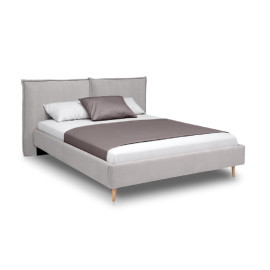 Ліжко М'яка оббивка1,6x2,0 Олівія / Olivia Світло – Сірий 11 MiroMark OV-36-WB