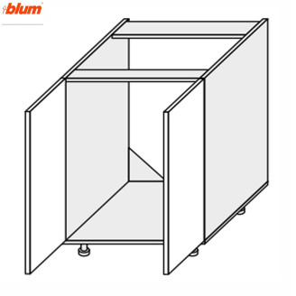 Кухонная секция Винтаж нижняя 60НМ/820 2дв Мойка Pro Blum VN-072W/9003 MiroMark Кухонная секция Винтаж нижняя 60НМ/820 2дв Мойка Pro Blum VN-072W/9003 MiroMark