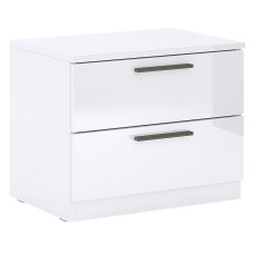 Тумба 2Ящ Хеппи / Happy Глянец Белый MiroMark HP-52-WB