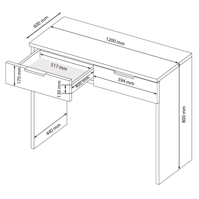 Столик туалетный Рамона MiroMark купить