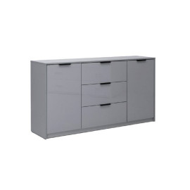 Комод 2Дв 3Ящ Рома Колор / Roma Color Глянець Сіра Лава MiroMark RС-166-GL