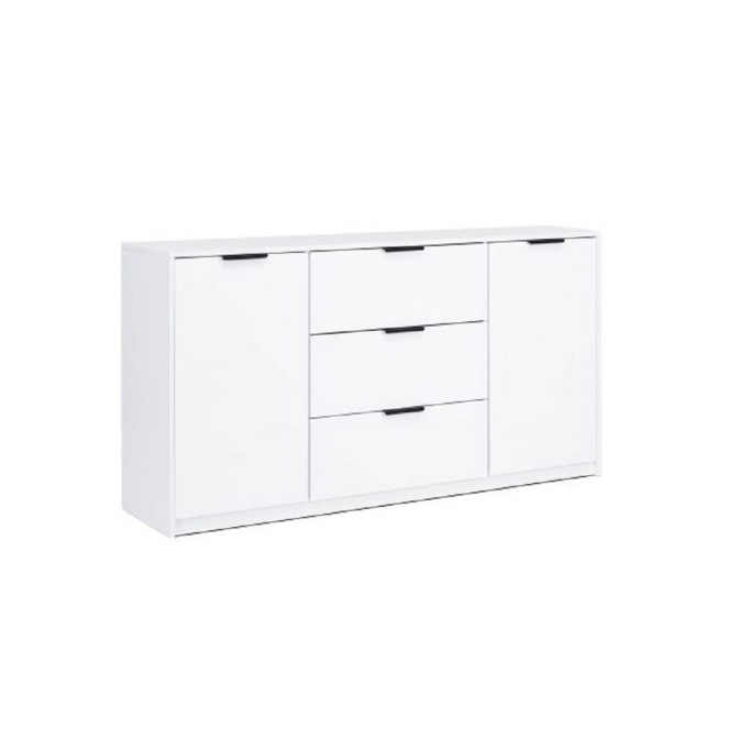 Комод 2Дв 3Ящ Рома Колор / Roma Color Глянец Белый MiroMark RС-166-WB