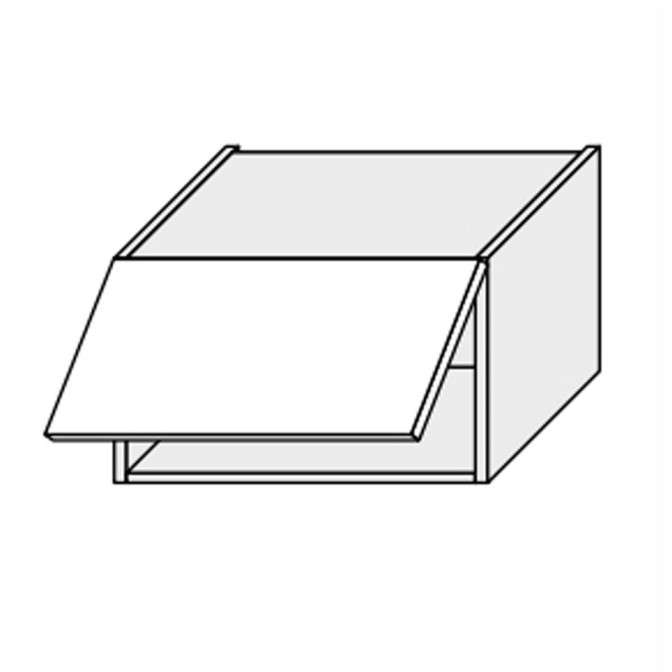 Кухонная секция Глори верхняя 45В/450 1дв Газ Лифт GL-342W/01 MiroMark